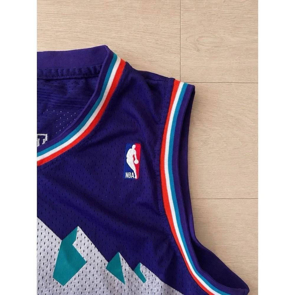 Karl Malone #32 Utah Jazz Hardwood Classics Adidas Jersey Men's Large L +2